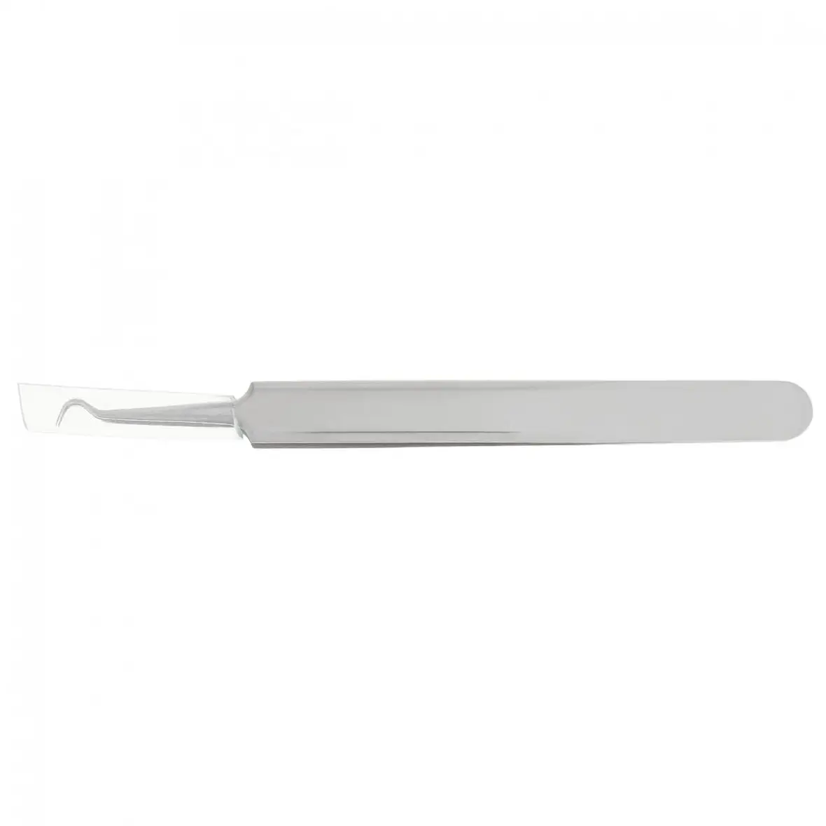 115 мм электронный Пинцет из нержавеющей стали с большим изгибом угрей зажим для