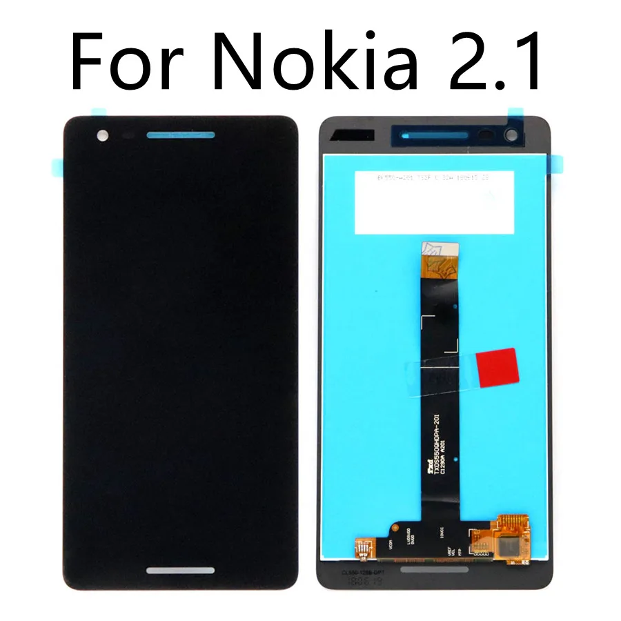 Для Nokia 2 1 3 4 ЖК-дисплей сенсорный экран дигитайзер TA 1080 1084 1086 1092 1029 1035 1206 1211 1214 1209 1274
