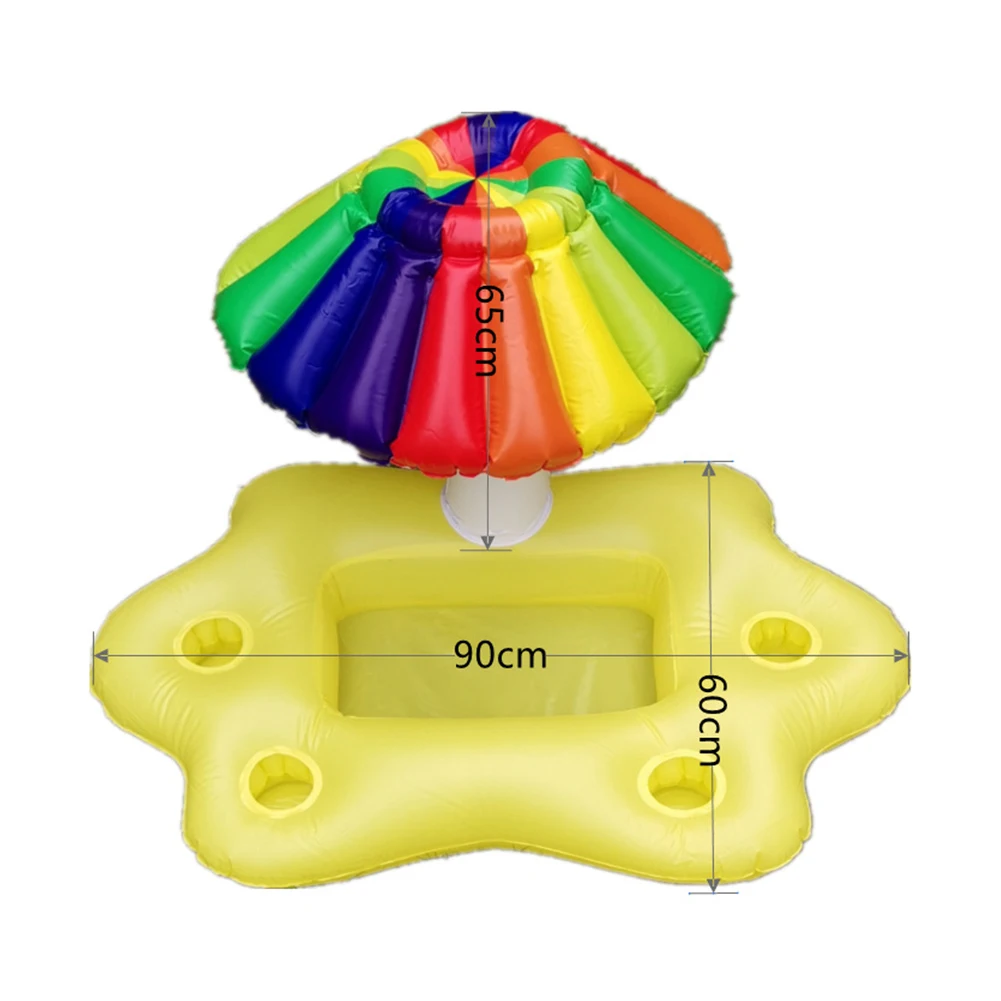 

Pool Cup Holder Inflatable Thickened PVC Summer Swimming Pool Float Bathing Pool Toy Party Decoration Bar Coasters