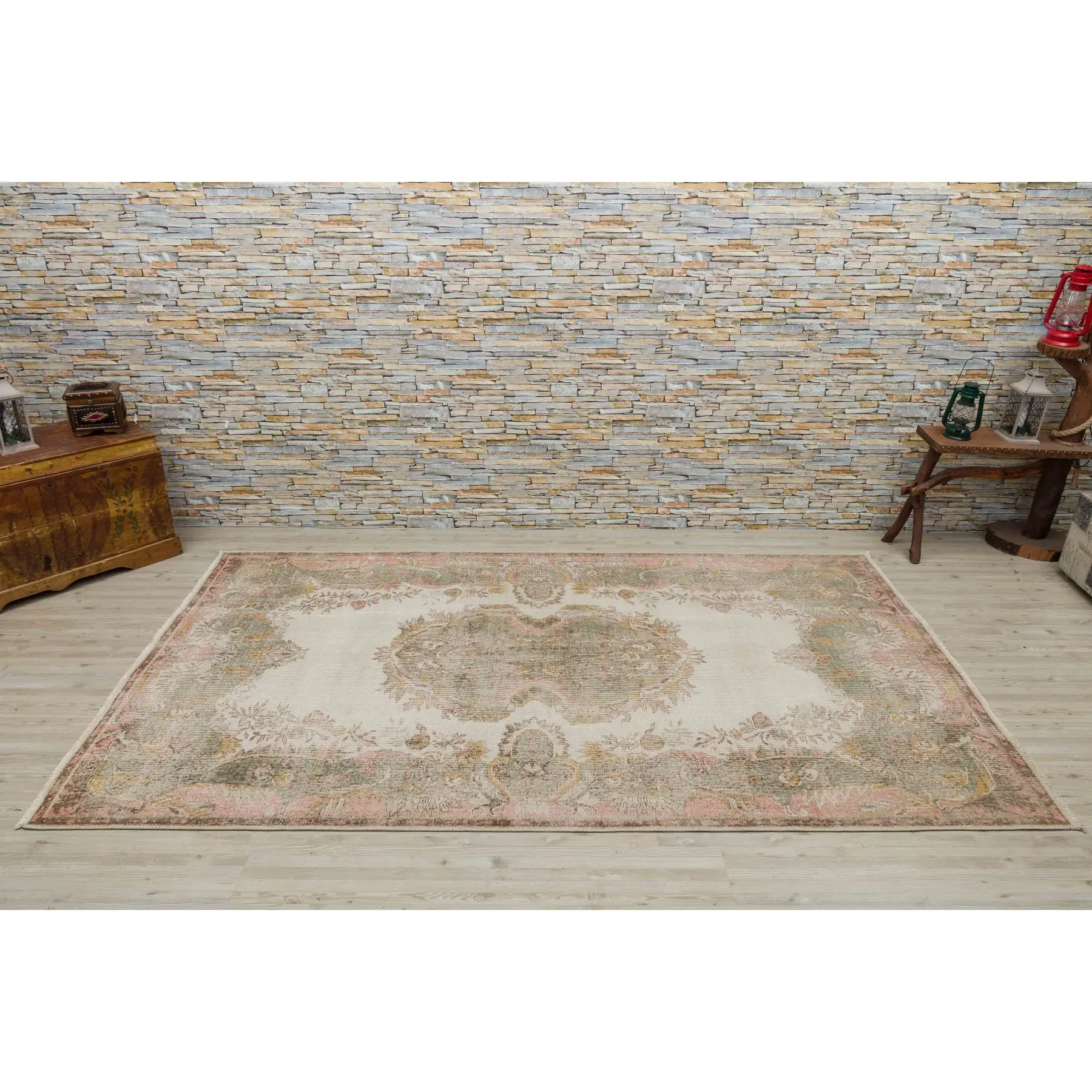 

Real handmade Wool Rug, Unique Area Rug Livingroom Bedroom Kitchen Rug, 2527