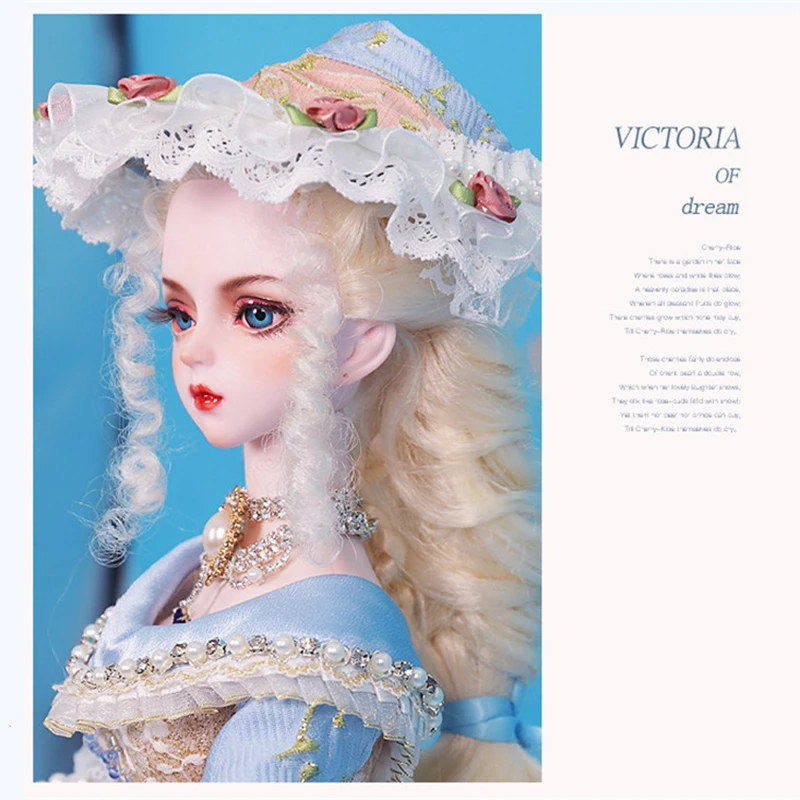 Коллекция 1/3 года европейские шарнирные куклы среднего возраста в ретро стиле