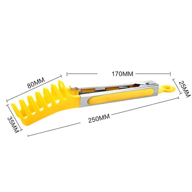 

Creative Noodle Tongs Stainless Steel Handle Cooking Utensils Pasta Spaghetti Tongs Food Clips Home Kitchen Accessories Gadget