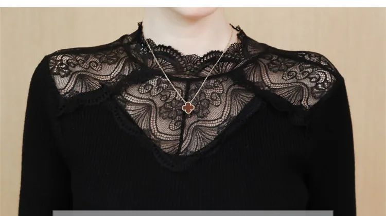 Кружевное вязаное платье размера плюс женская одежда бархатные теплые платья