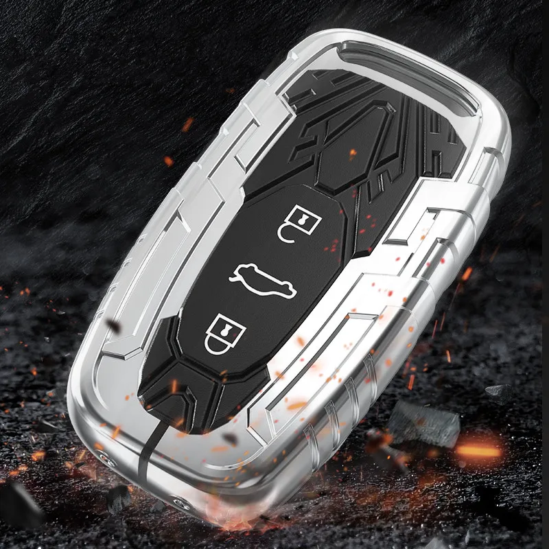 

Key Cover Fob Case Shell For Audi A1 A3 A4 A5 A6 A7 A8 Quattro Q3 Q5 Q7 2013 2009 2010 2011 2014 2012 2015 Accessories