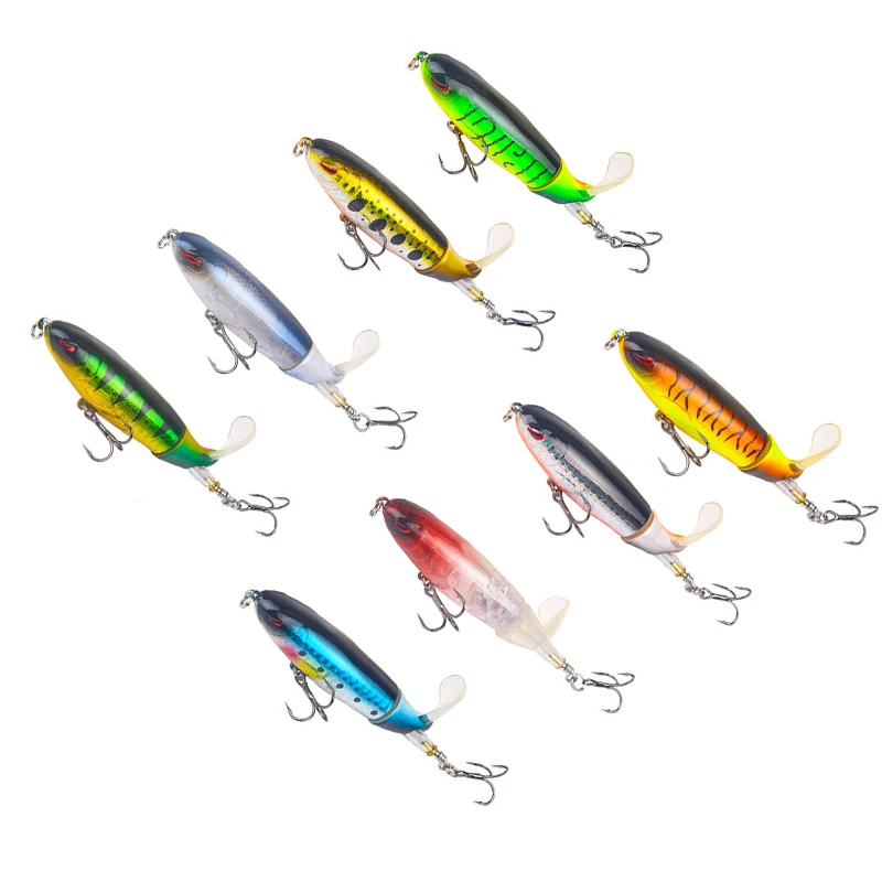 Whopper Plopper 13/15/35g Swimbait Hard Lure VIB Jig bait for Fishing Rotating Tail Topwater Fishing Tackle Sea Spoon for pike