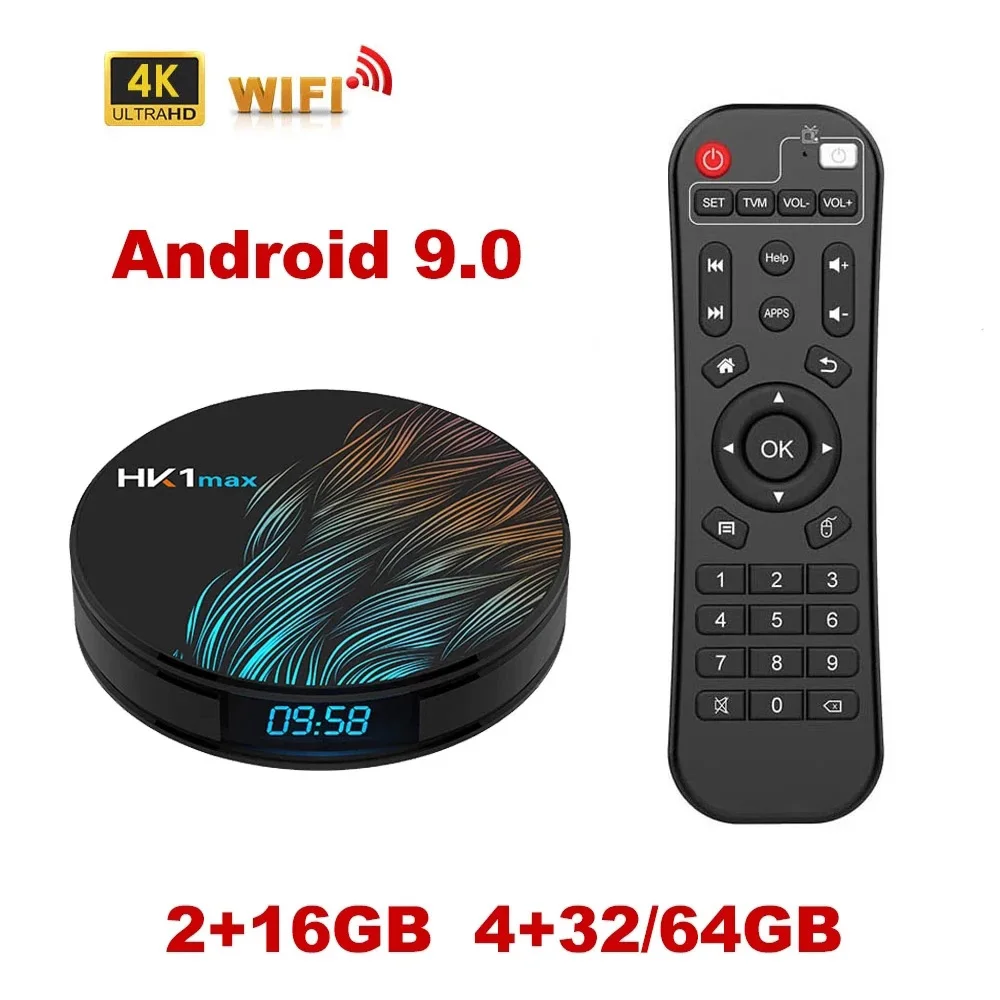 

Умная ТВ-приставка HK1MAX, Android 9,0, четырехъядерный процессор, 2,4 ГГц/телефон, Wi-Fi, BT 4,0, DDR3, 4K, HDR, медиаплеер VS X96 HK1 MAX, мини-приставка