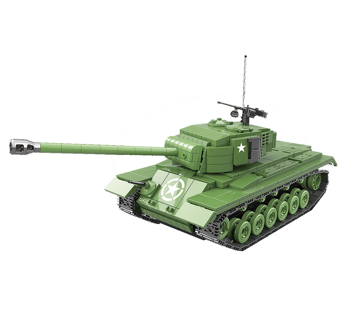 Gulo gulo 1013 шт. военный M26 тяжелый танк строительные блоки США Немецкий тигр 131