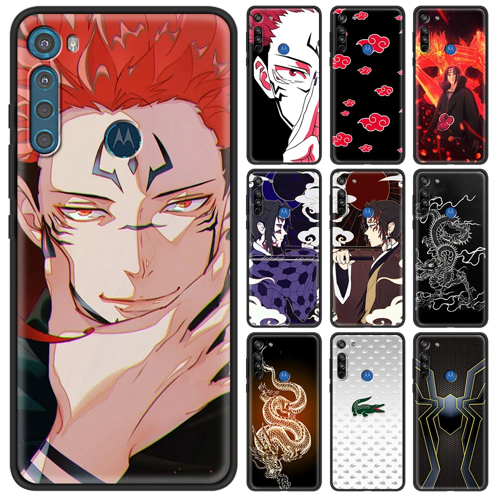 

Phone Case for Motorola G8 G9 Power G Stylue G10 G30 Play Lite One Fusion Hyper E6S Edge Plus Soft Coque Anime Cartoon
