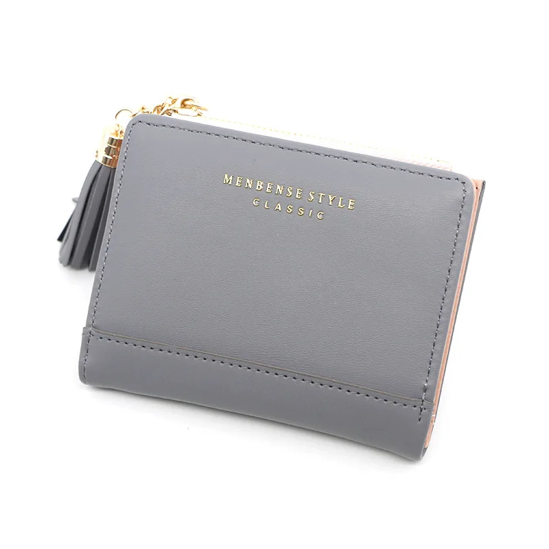 Wholesale 2020 New Short Women's Zipper Wallet Korean Version of the Simple-Style Student Purse Female | Багаж и сумки
