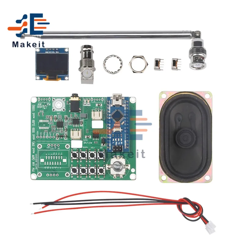 SI4732 все диапазоны радио приемник FM AM (MW и SW) SSB (LSB USB) с аудио полоса пропускания
