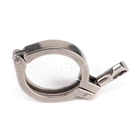 2 tri clamp fit 64mm ferrule od sanitary 304 stainless steel tri clamp clamps clover