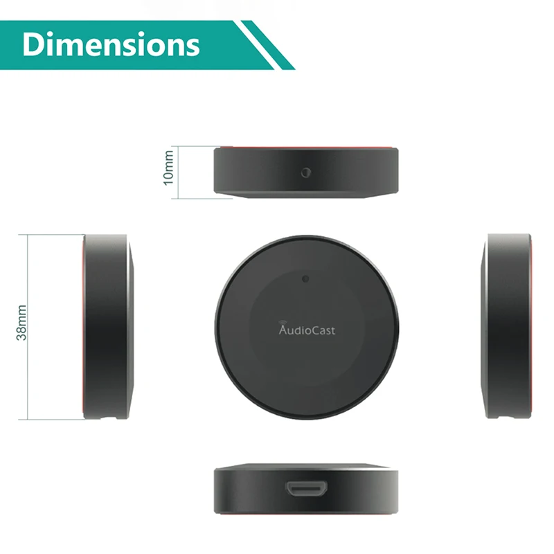 BA10 беспроводной аудио приемник Bluetooth музыкальный Apt X мини Hi Fi стерео Airmusic