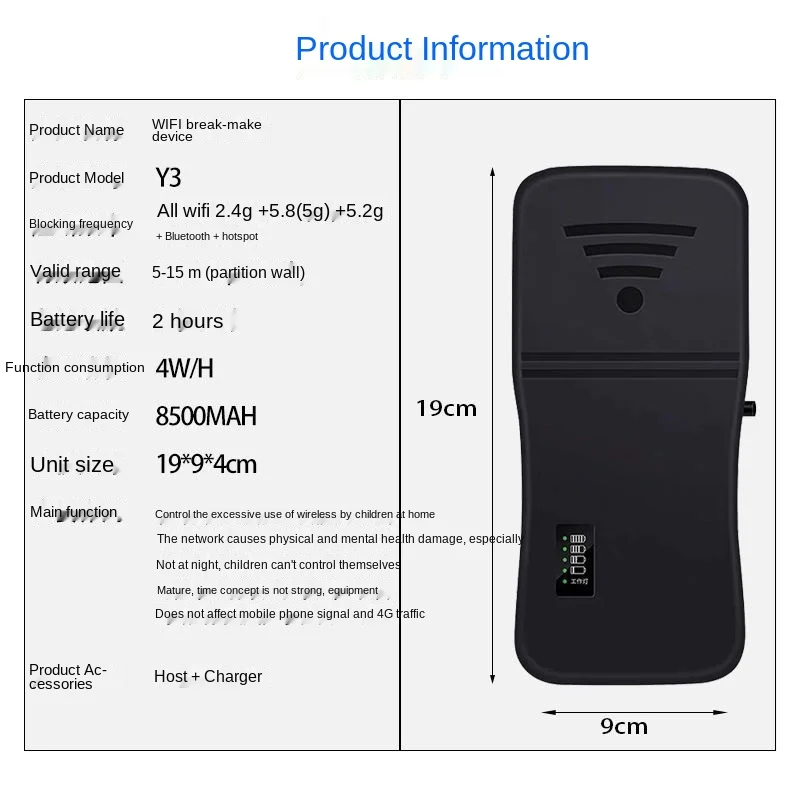 

Анти-Экранирование точки доступа Wi-Fi 2,4 + 5,8 ГГц в беспроводной сети
