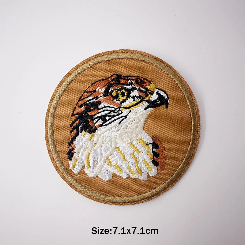 28 Circular Ring Iron On Patches Badges for Sew Seam Tailoring Clothes Suits of Coat Jacket Trousers T-shirt Pants Ornament Apparel - Цвет: 28