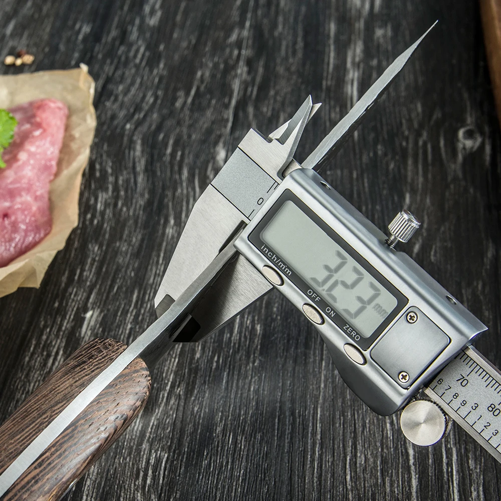 Sowoll Кливер нож ковка сталь сербские кухонные ножи венге деревянная ручка рыба