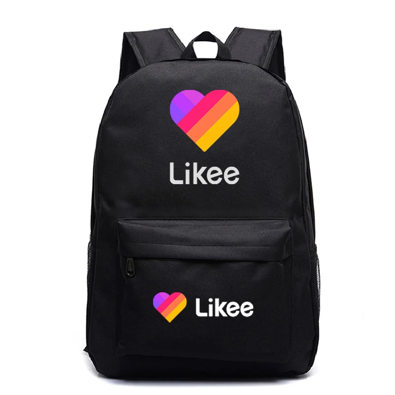 

Students Boys Girls Bags Fashion Likee School bag Russia Style Likee App LIKEE Backpack kids Teens Daily Backpack back to school