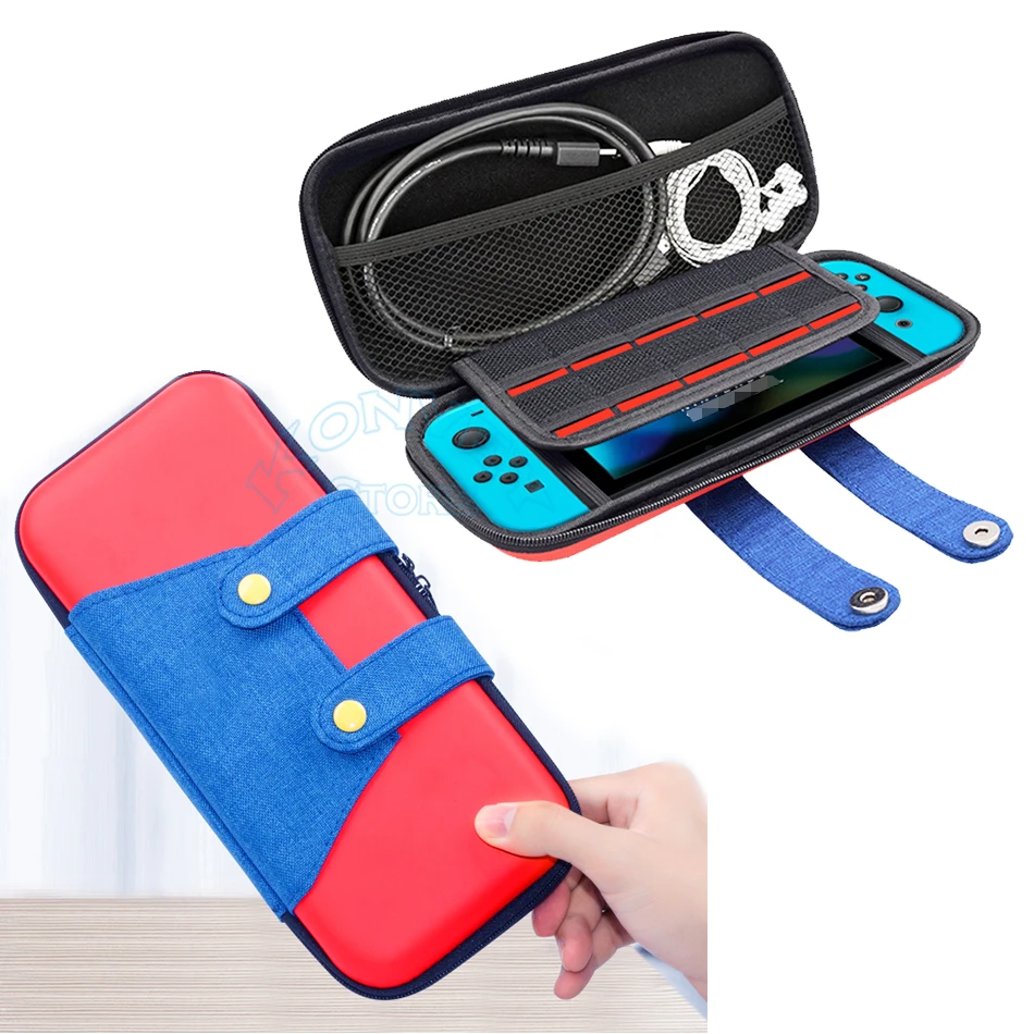 Для Nintendo Switch Делюкс Сумка для переноски Портативный EVA Жесткий чехол Обложка