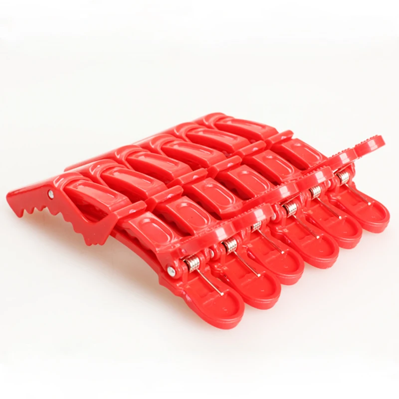 6 шт Профессиональный матовый Секционирование клипы Зажимы парикмахерские