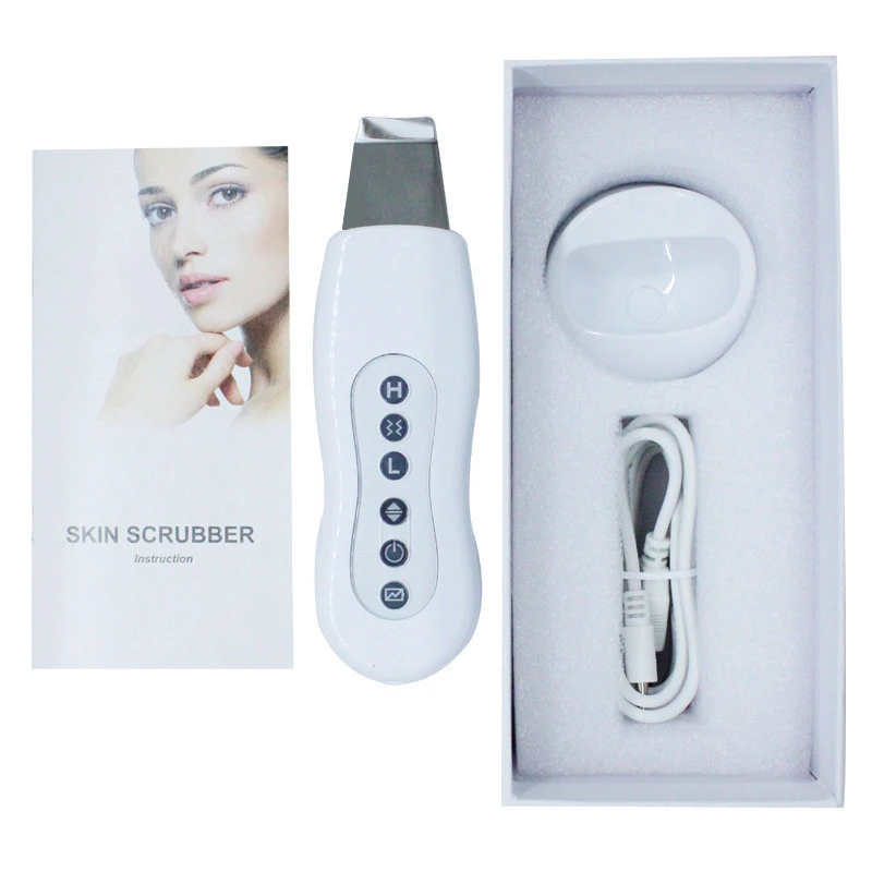 Ультразвуковой очиститель для лица скребок кожи устройство удаления акне
