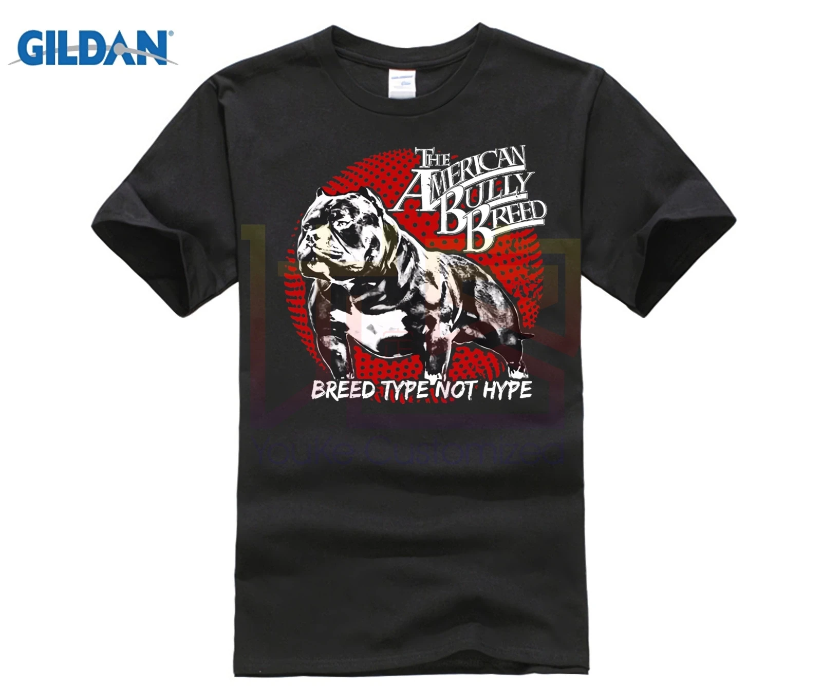 Новинка 2020 футболка мужская рубашка разных цветов порода питбуль Американский