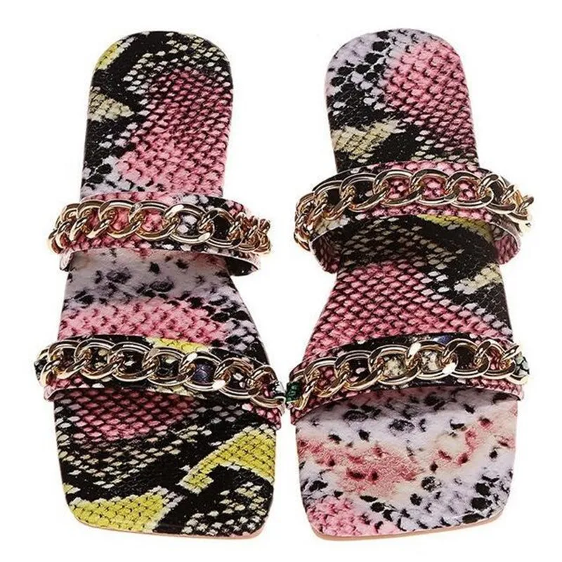 

Large size flat womens slides 2021 summer new women's sandals fashion platform slippers women shoes comfortable casual slipper