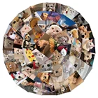 Новинка 2021, супер милый кот, собака, граффити, украшение, чемодан, гитара, водонепроницаемая наклейка, оптовая продажа