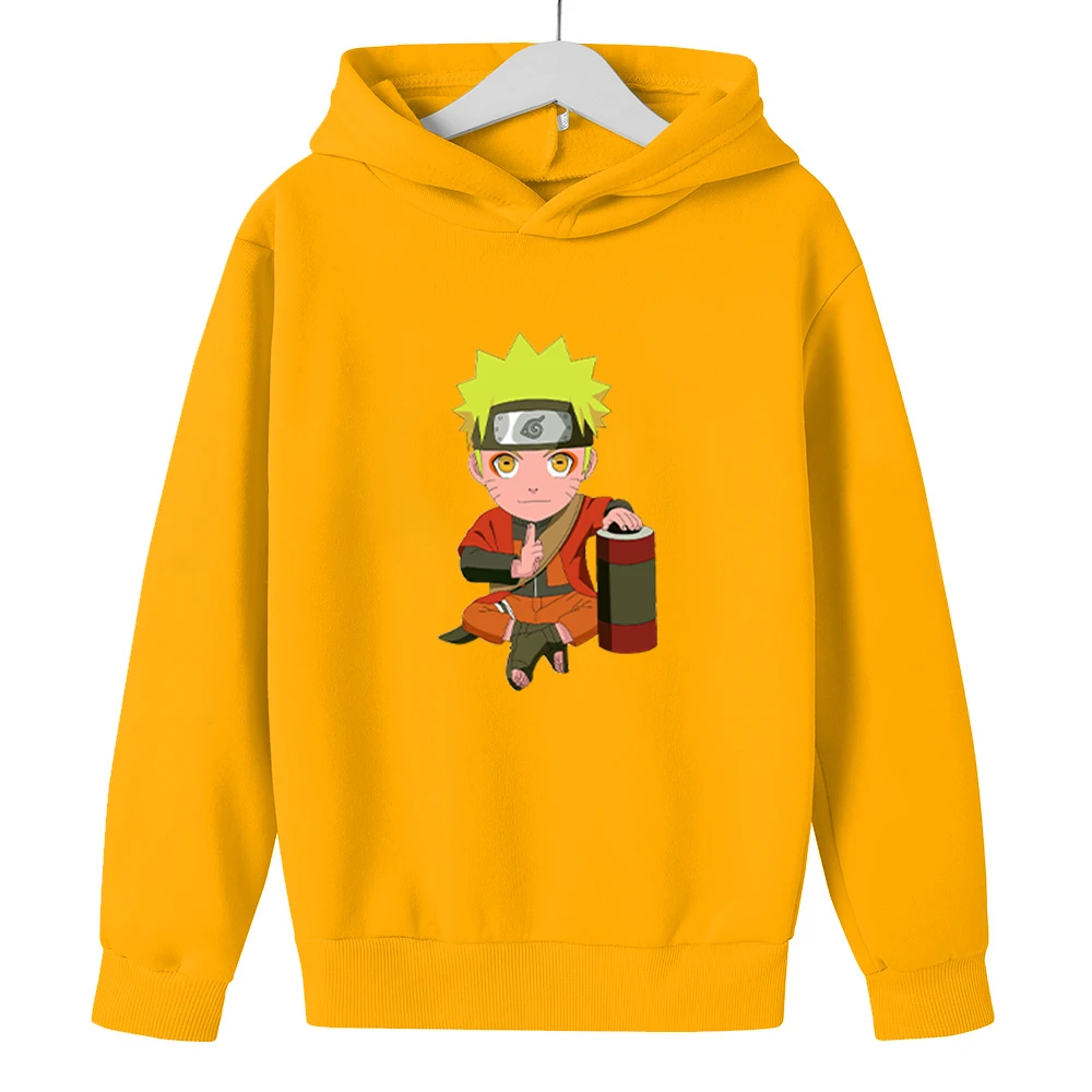 

2021 Boys Clothes Children's Clothing Hoodie Girls Narutoa Boy Sweatshirt Baby Coat Autumn New Kids Cartoon Girls Clothes Hooded