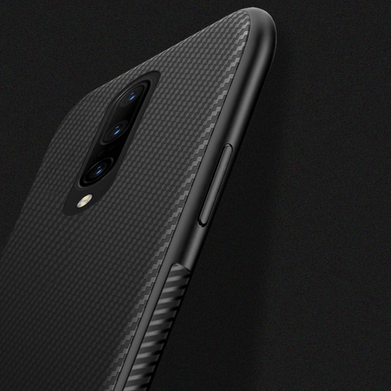 for oneplus 9 8 7 7t 6 pro 18t 7t 1z 1nord n10 n100 slim carbon fiber matte silicone soft phone back cover cases free global shipping