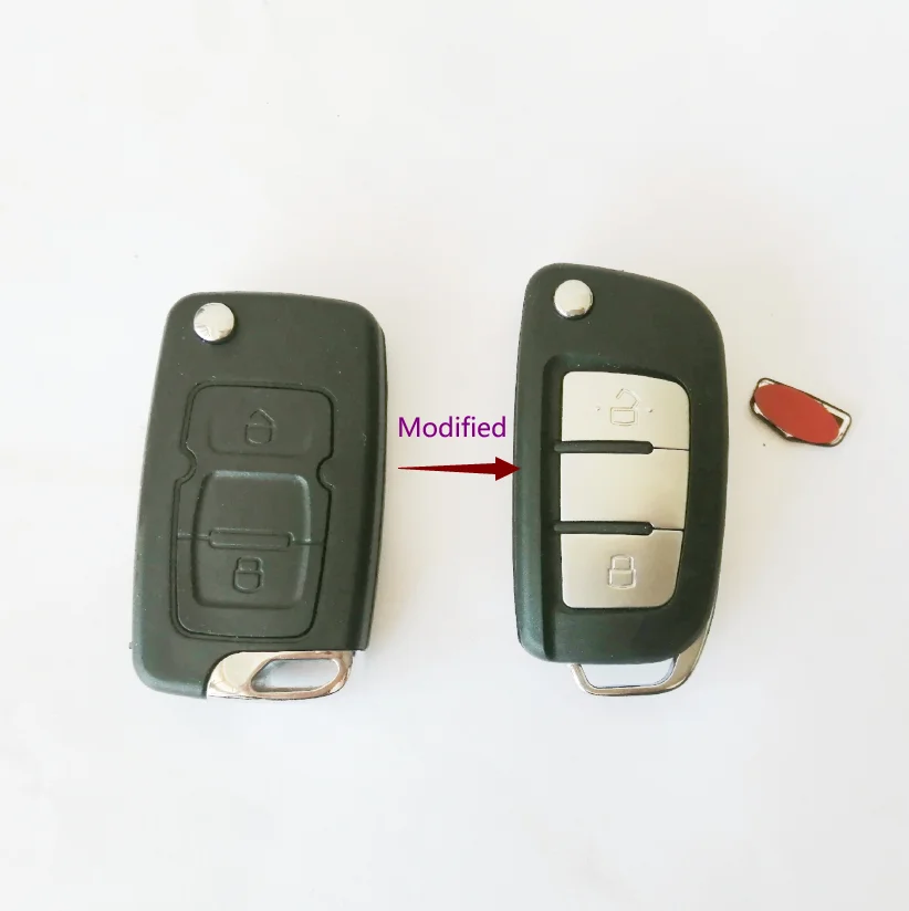 With Logo For Geely Emgrand 7 EC7 EC715 EC718 Emgrand7, EC7-RV EC715-RV EC718-RV,GC7,Car remote key shell 2 Button 