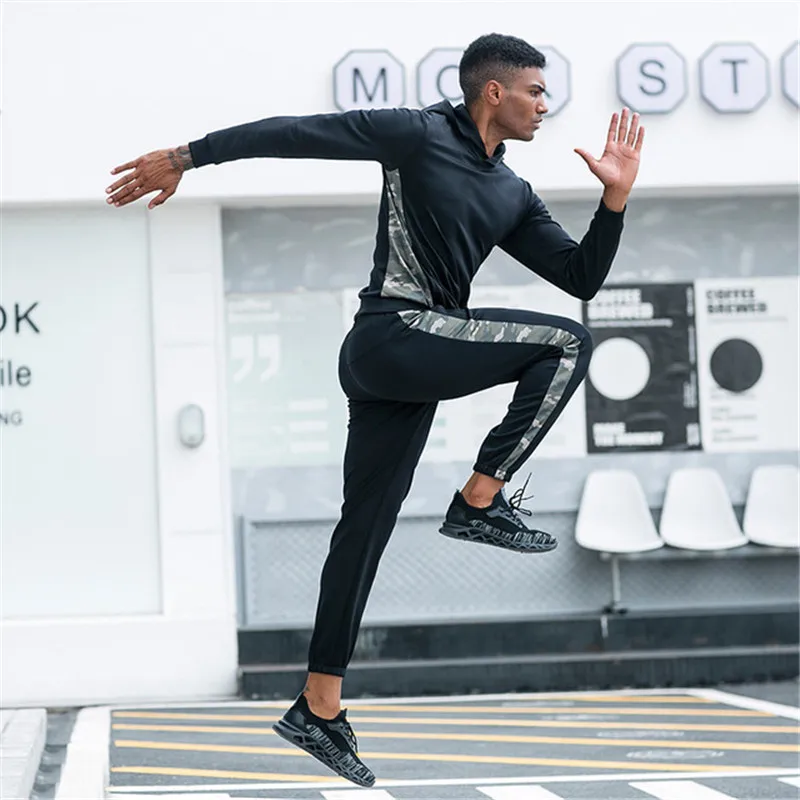 Мужская спортивная зимняя куртка для бега Veste Sport Homme мужская Бег Футбол