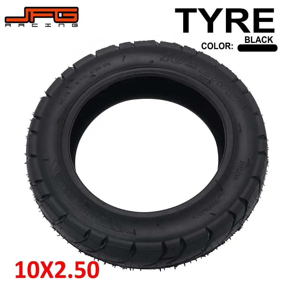 Мотоцикл 10x2,5 10*2,5 дюймов внутренняя внешняя шина шины трубка для Электрический газовый скутер инфляционное колесо пневматическая инвалидная коляска E-bike