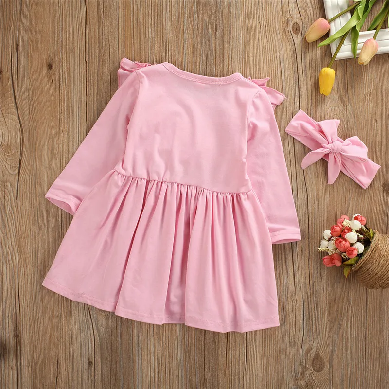 Женское платье с длинным рукавом повседневные платья для девочек однотонное