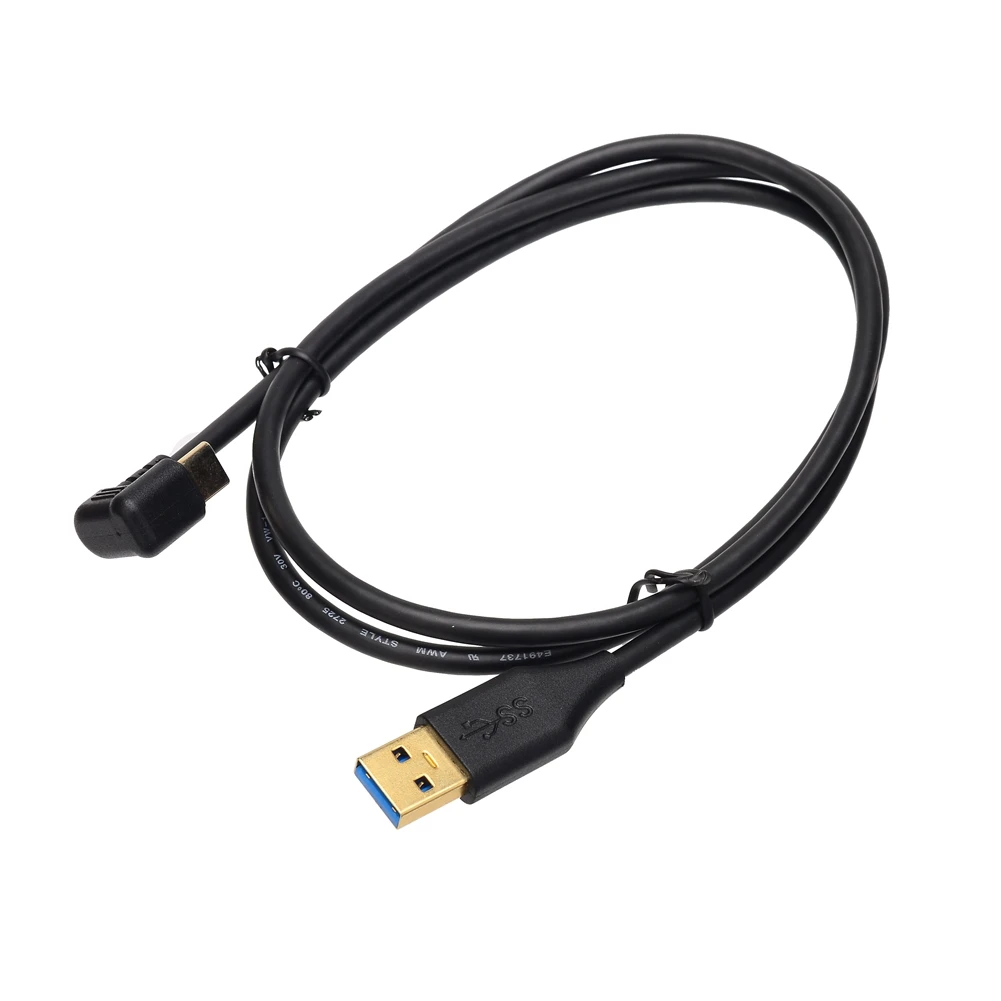 Кабель USB C-USB 3 0 кабель Type-C 3A для быстрой зарядки U-образный 180 градусов зарядного