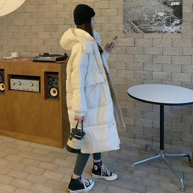 Женская хлопковая подкладка осень-зима 2021 Корейская свободная универсальная с