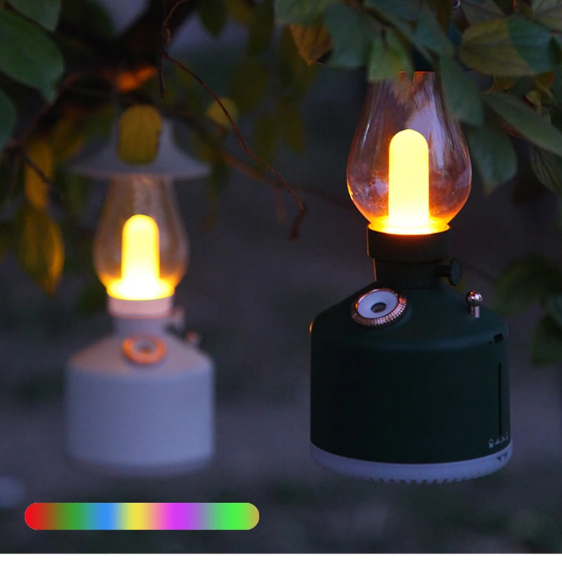 Увлажнитель воздуха в виде керосиновой лампы с цветсветильник светом | Бытовая