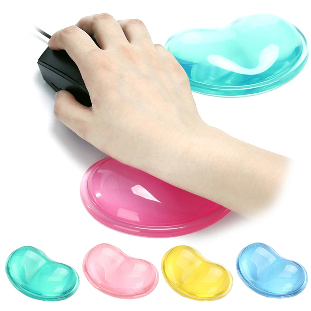 Коврик для мыши из силикагеля мягкая силиконовая подставка под запястье 3D