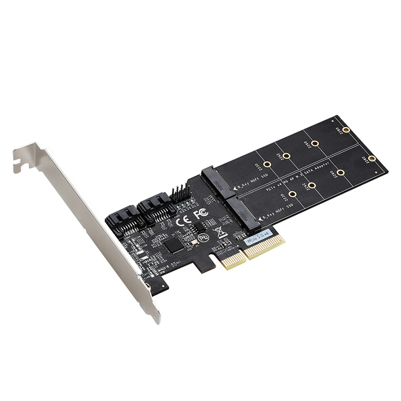 адаптерная карта pcie 30 x4 до 2 порты