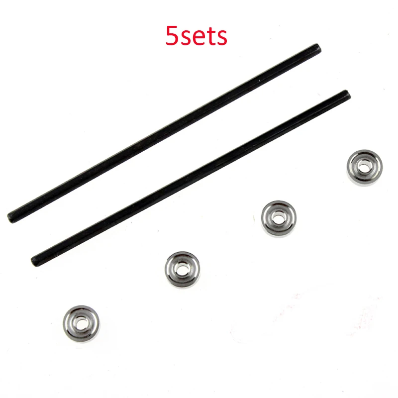 Имитация коннектора 6 мм 5 комплектов безшариковый подшипник ось 60 черный