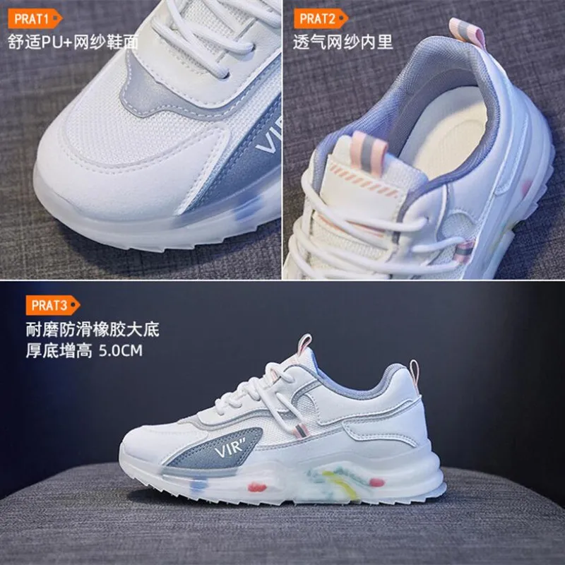 

New listing hot sale Spring and Autumn women net Breathable sports shoes Walking shoes DYZ-6020
