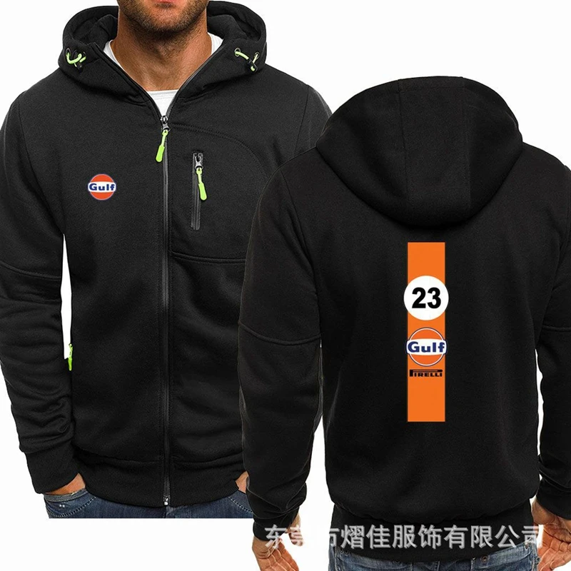 

Свитшот мужской флисовый на молнии, уличная одежда, худи в стиле хип-хоп, спортивный костюм в стиле Харадзюку, весна-осень