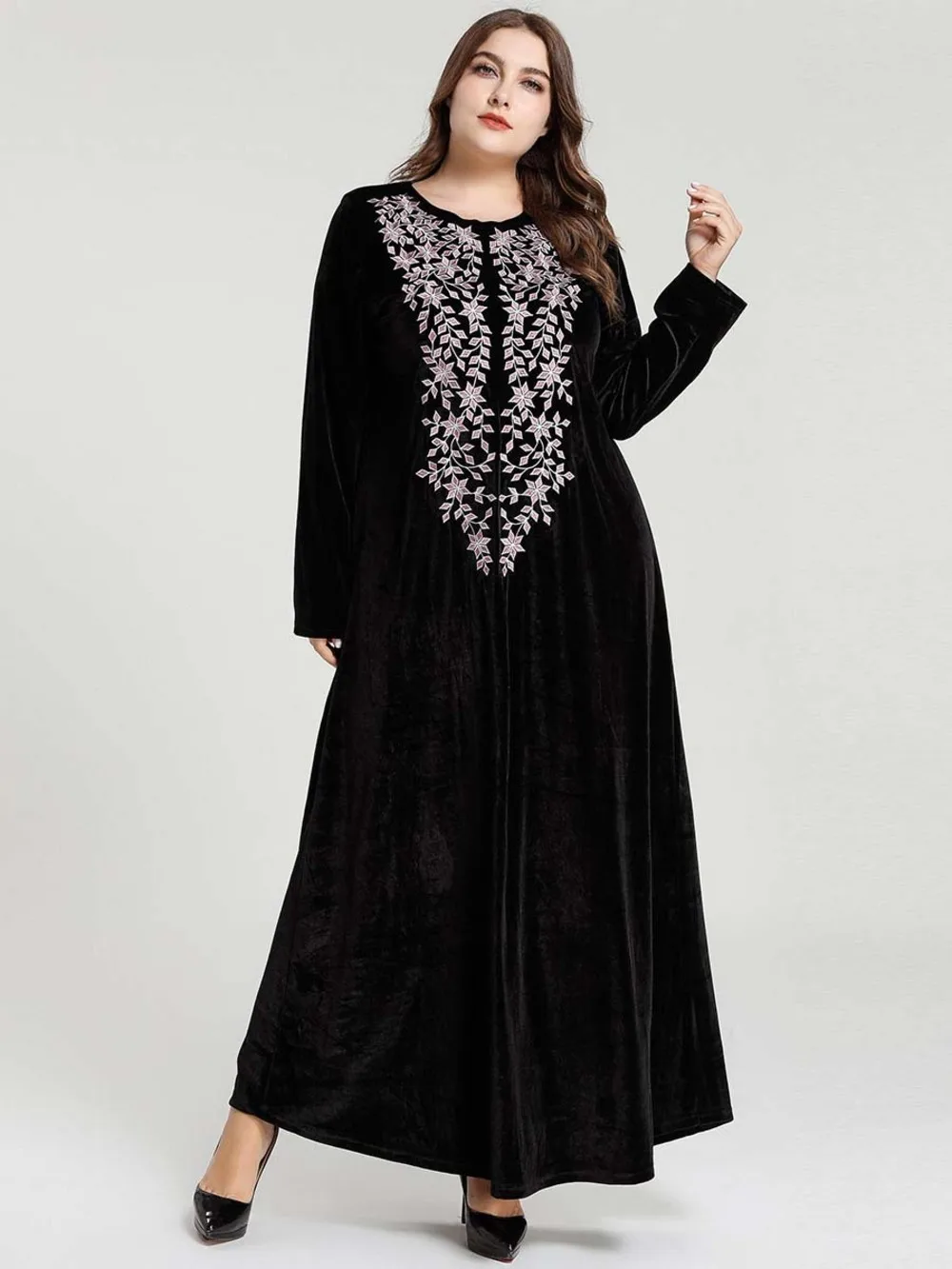 Hot Long Abaya Kimono Clothes Women Muslim Dresses For Dubai Girls | Тематическая одежда и униформа