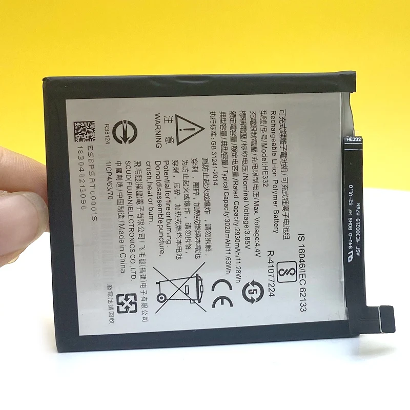 Новый Оригинальный 2930 мАч, Батарея HE332 для SHARP S2 Fs8010 AQUOS s2 телефон замена в наличии с номером отслеживания (art.: 3920b97ff8ce6) - 3920b97ff8ce6
