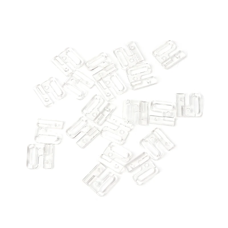 10 x крафт пластиковые прямоугольные крючки и застежка шитье на купальник