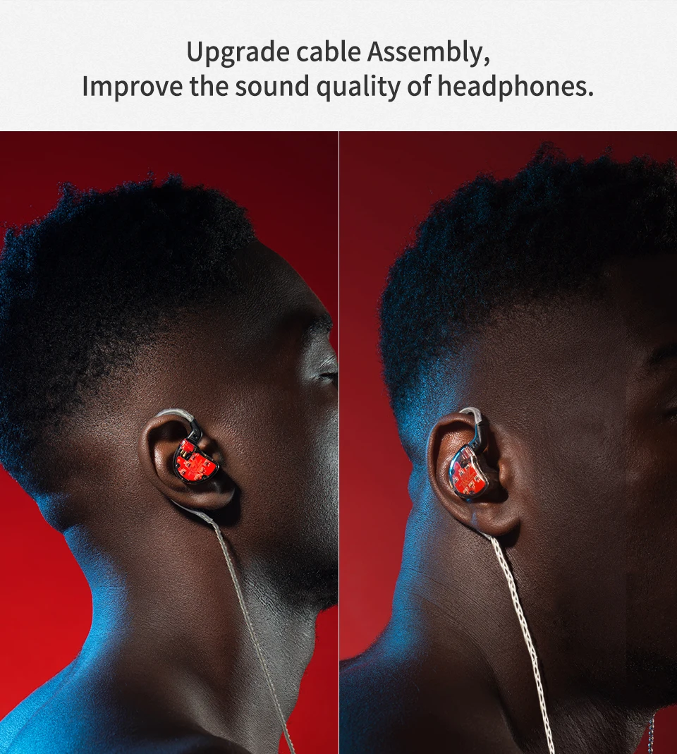 KZ ZS10 4BA с динамическим гибридным наушником в ухо, HIFI DJ Monito, спортивные наушники для бега, 5 приводных устройств, гарнитура, вкладыши KZ AS10 KZ ZSN