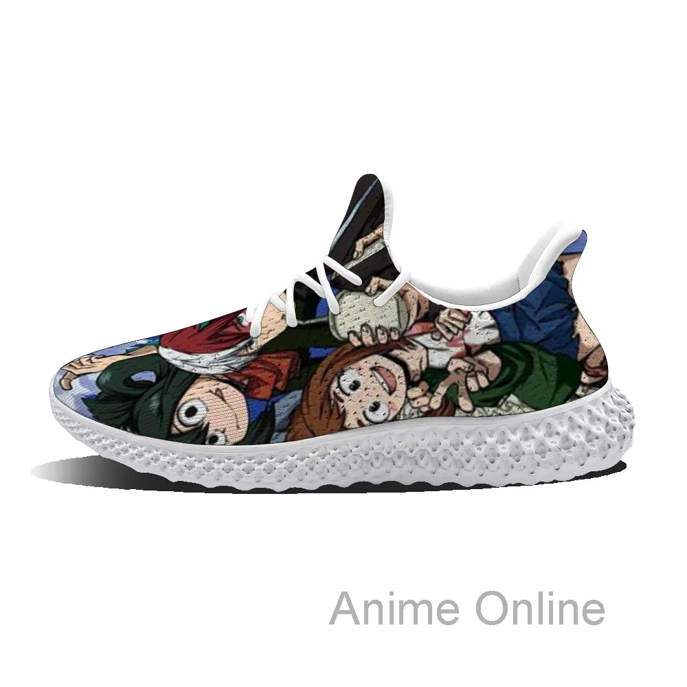 

2021 summer DIY fashion breathable custom pattern anime sneakers
