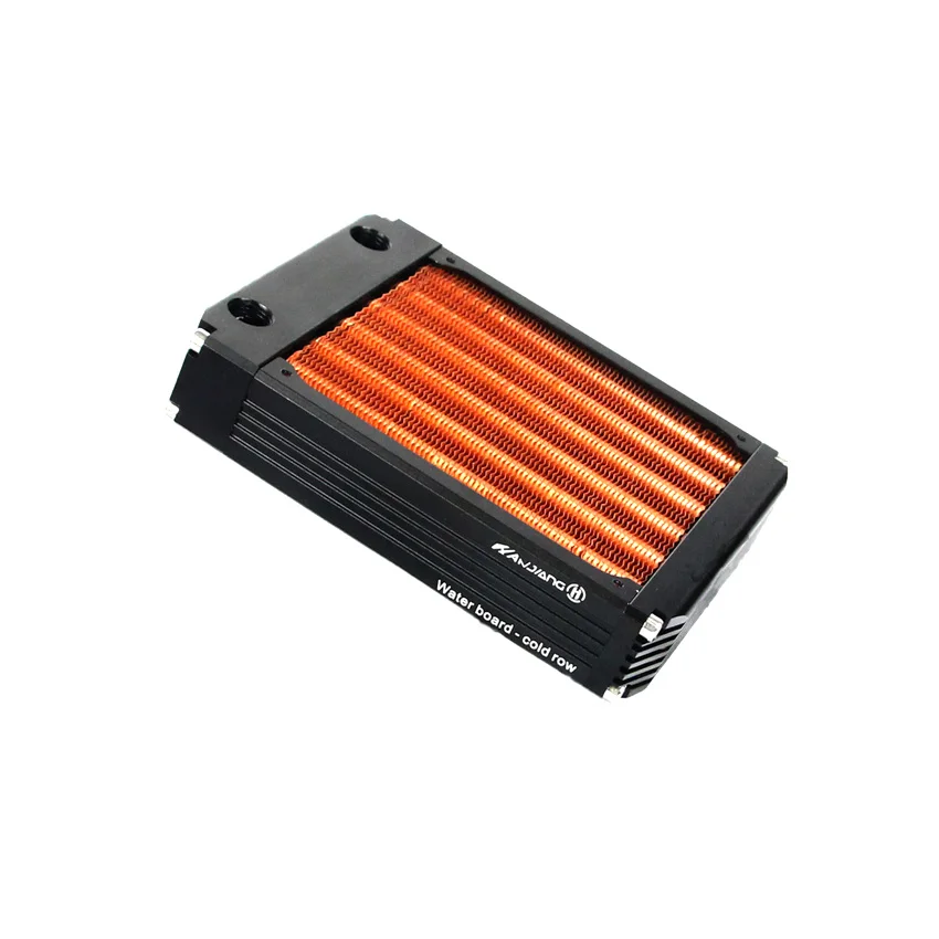 120mm Black Тонкий радиатор водяного охлаждения WinKool 120 мм 240 мм 360 мм U Pass/теплообменник более эффективный 30 мм толщиной для 120 мм компьютерного вентилятора - Цвет лезвия: 120mm Black