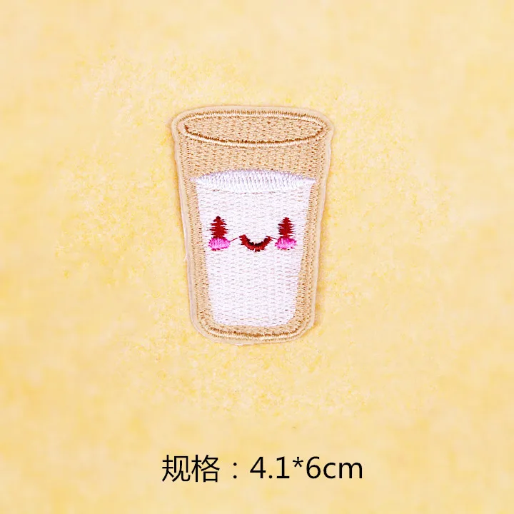 GUGUTREE вышивка продукты патч Любовь Сердце значки аппликации патчи для одежды ZK-147 |