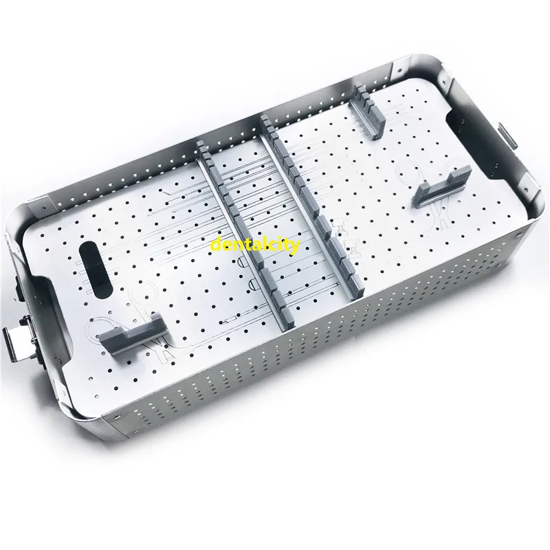 Поддерживающий Ларингоскоп дезинфекционный ящик поднос для стерилизации чехол