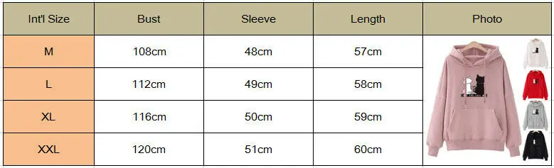 Hirigin Women Long Sleeve Hoodie Sweatshirt Hooded Jumper Pullover Causal Tops Cartoon Lovely Cat print hoody Clothes | Женская одежда