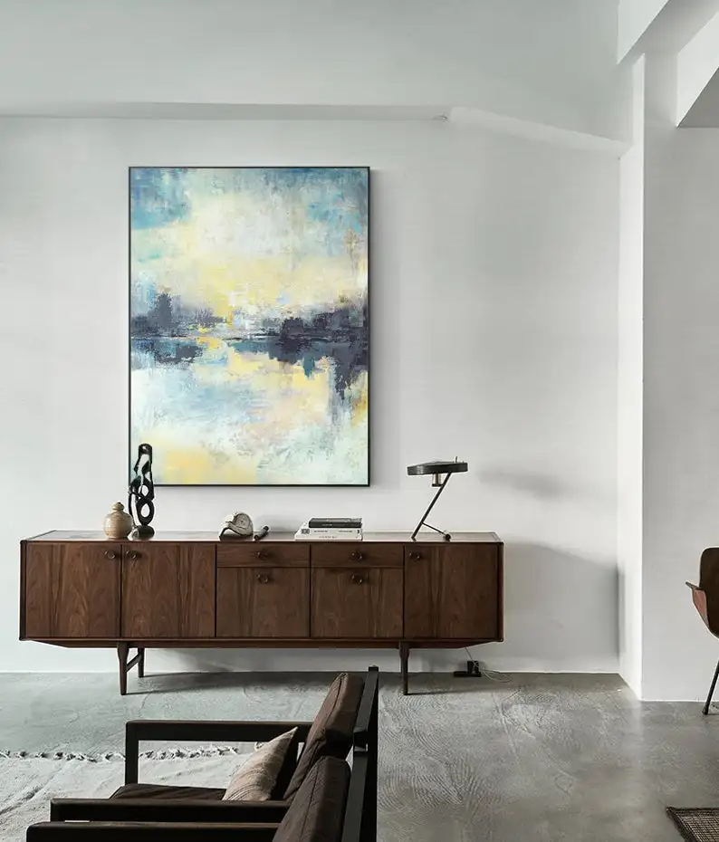 Goede Abstracte Olieverf Canvas Schilderij Natuur Art Woonkamer Decor Grote Muur Schilderen Originele Foto 'S Versierd Kleine Kamer